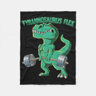 Cobertor De Velo T-rex Academia de Musculação Tyrannosaurus Flex 