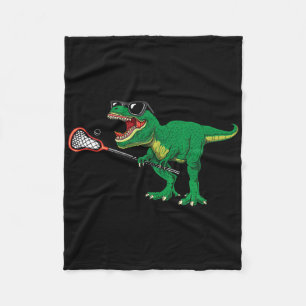 Cobertor De Velo T Rex Lacrosse Divertido Dinossauro Lax Meninos Ti
