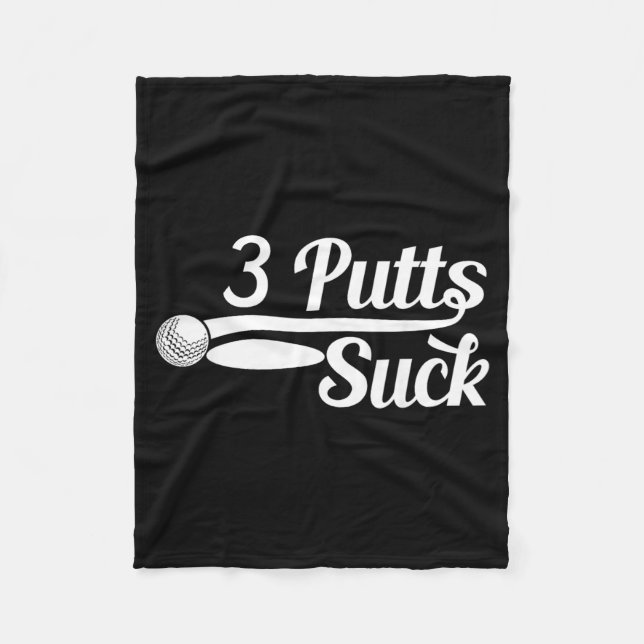Cobertor De Velo Taco Putter Golfe Divertido 3 Tacos Golfe Bola (Frente)