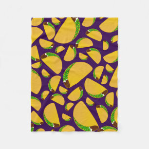 Cobertor De Velo Tacos roxo