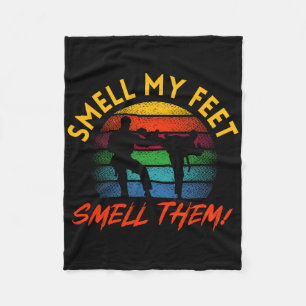 Cobertor De Velo Taekwondo Cheira Minha Camisa De Pés Engraçado Car