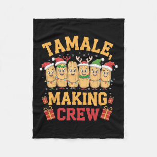 Cobertor De Velo Tamale Fazer Crew Engraçado Pijama de Natal Mexica