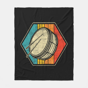 Cobertor De Velo Tambor de Snare da Vintage Retroativa - Linha de t