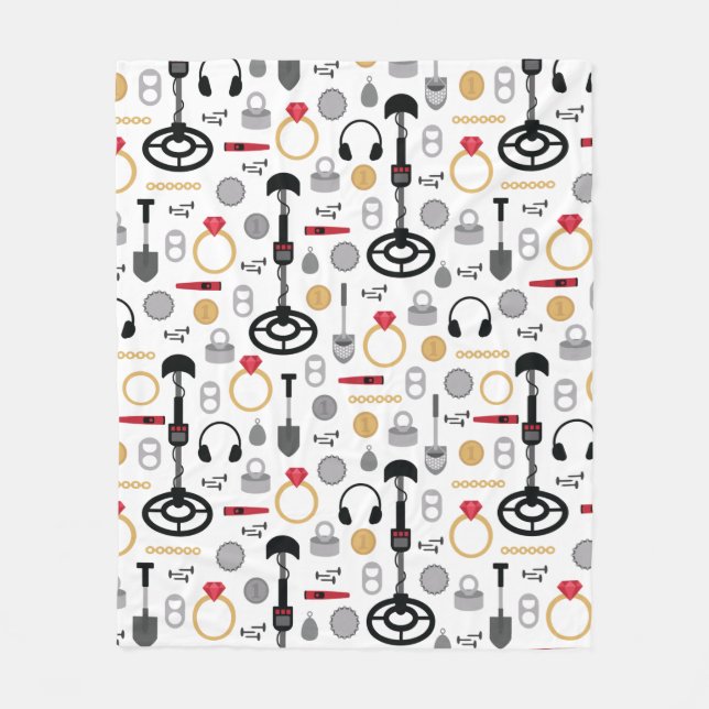 Cobertor De Velo Tampa do anel de detecção de metal (Frente)