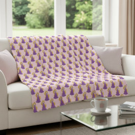 Cobertor De Velo Tangido Fleece Blanket