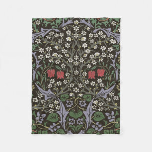 Cobertor De Velo Tapeçaria Floral William Morris Blackthorn