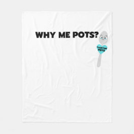 Cobertor De Velo Taquete-me Colher Impressão de Folha de Folha de F