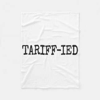 Cobertor De Velo Tarrif-ied Trump Anti Tariff Aterrorizado 2 
