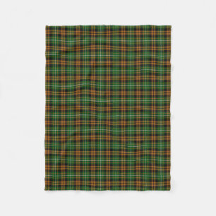 Cobertor De Velo Tartan alaranjado da caça de Ramsay Ramsey do cl
