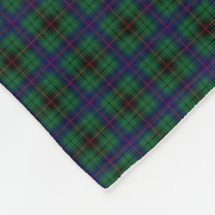 Cobertor De Velo Tartan de Davidson do clã