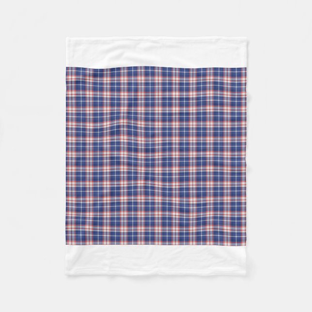 Cobertor De Velo Tartan do estado de Florida (Frente)