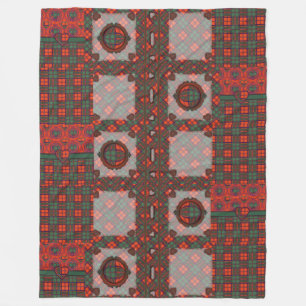 Cobertor De Velo Tartan escocês do kilt da xadrez do clã de Conle