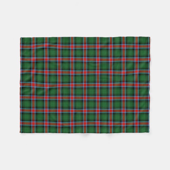 Cobertor De Velo Tartan oficial do Estado da Geórgia (Frente (Horizontal))