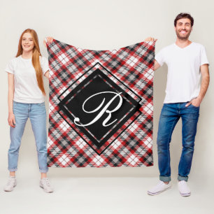 Cobertor De Velo Tartan Xadrez Vermelho Cabina do País com Tartan 
