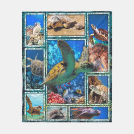 Cobertor De Velo Tartaruga Marinha No Soquete De Comprimido 3d Do O