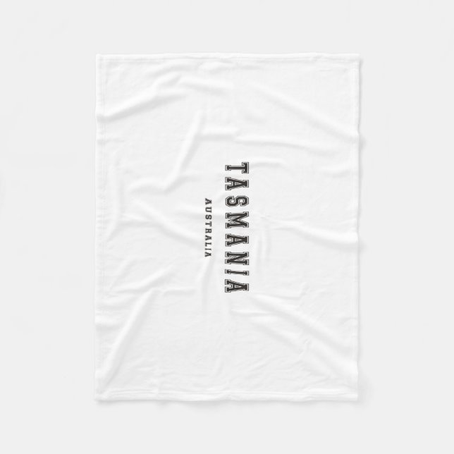 Cobertor De Velo Tasmânia Austrália (Frente)