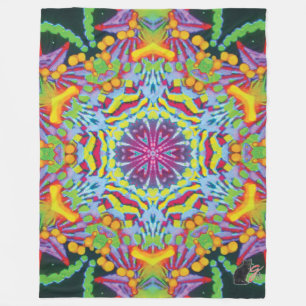 Cobertor De Velo Tasmânia Kaleidoscope Fleece Blanket