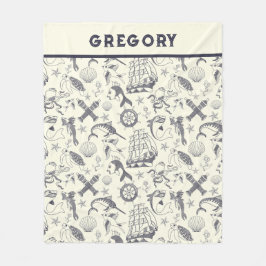 Cobertor De Velo Tatuagens Antigas Do Marinheiro, Patteradas