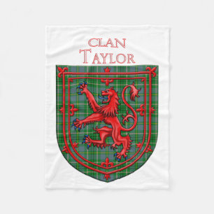 Cobertor De Velo Taylor Tartan Scottish Xadrez Lion Rampant
