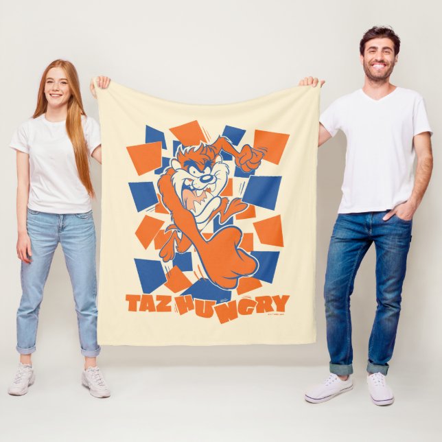 Cobertor De Velo TAZ™ Hungry Smashing Através do Checker (In Situ)