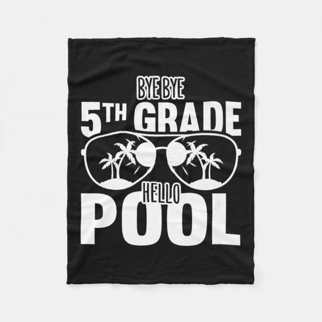 Cobertor De Velo Tchau 5 Alô Professores De Piscina Ou Estudantes (Frente)