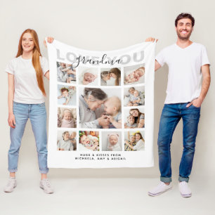 Cobertor De Velo Te Ame Vovó/Nana/Vovó/Outras 13 Foto