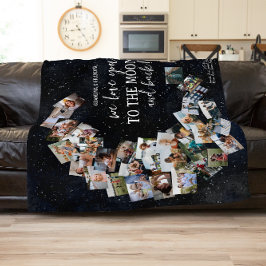 Cobertor De Velo Te Amo Na Lua E Volta | Fotos da família