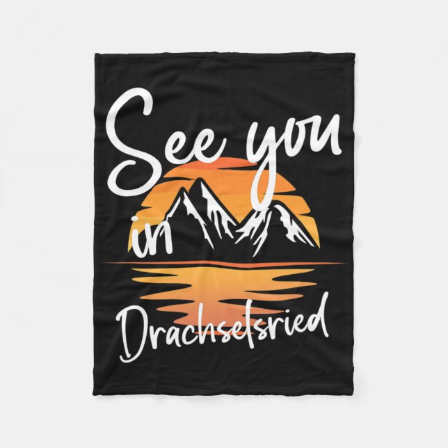 Cobertor De Velo Te Vejo Em Drachselsried Germany Férias Ski (Frente)