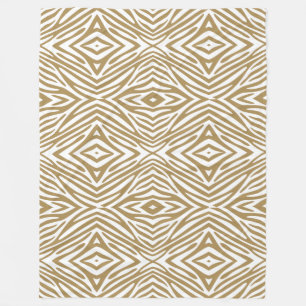 Cobertor De Velo Teak Neutral Zebra