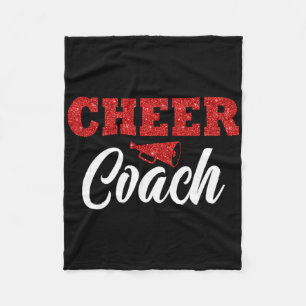 Cobertor De Velo Técnico de Torcida Megafone Treinador de Cheerlead