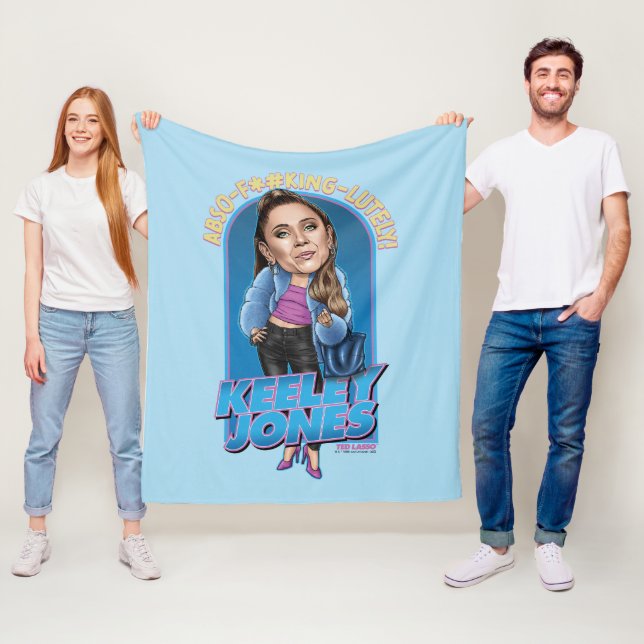 Cobertor De Velo Ted Lasso | Keeley Jones Bobblehead (In Situ)