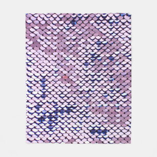 Cobertor De Velo Tela vívida ultravioleta de sequências brilhantes.