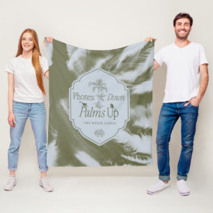 Cobertor De Velo Telefones Para Baixo, Palmas Para Cima - O Lotus B