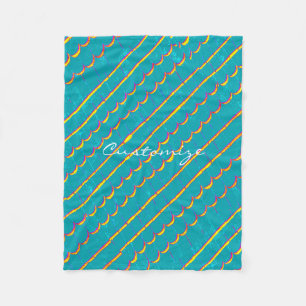 Cobertor De Velo telhas azul esverdeado Thunder_Cove