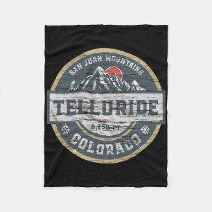 Cobertor De Velo Telluride Colorado San Juan Rocky Mounains Skiting