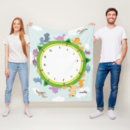 Cobertor De Velo Tema Dinossauro Mapas