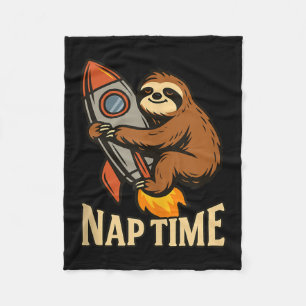 Cobertor De Velo Tempo Nap Foguete Foguete Engraçado Gentil Humor P