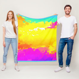 Cobertor De Velo Tendência e Eterno Nuvens Padrões Arte