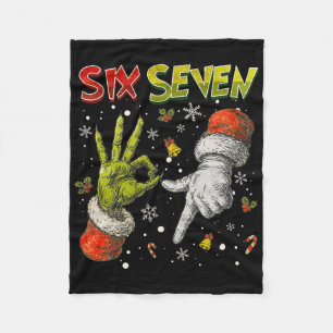 Cobertor De Velo Tendência Seis Sete Meme Natal 67 Xmas Homens Mulh