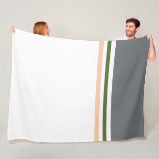 Cobertor De Velo Tendy Modern color block and Stripes