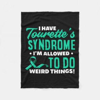 Cobertor De Velo Tenha Síndrome de Tourette Diversão Síndrome de To