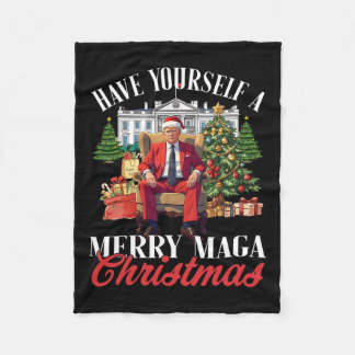Cobertor De Velo Tenha Um Feliz Papai noel De Natal Engraçado Tremo
