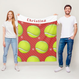 Cobertor De Velo Tênis Natal Estilo de inverno Personalizado Vermel
