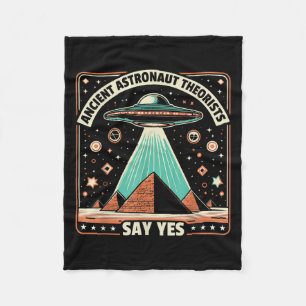 Cobertor De Velo Teóricos dos Astronautas Antigos Dizem Sim Alieníg