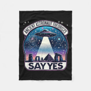 Cobertor De Velo Teóricos dos Astronautas Antigos Dizem Sim Aliens 