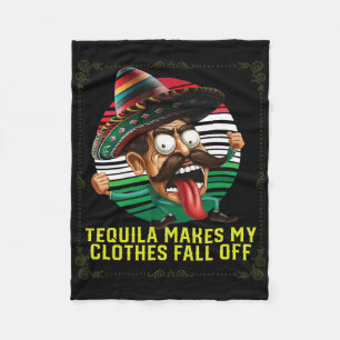 Cobertor De Velo Tequila Faz Minhas Roupas Caírem De Tequil Alcoóli