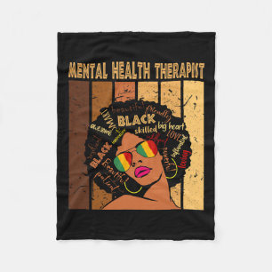 Cobertor De Velo Terapêutica de Saúde Afro Mulheres Negra História