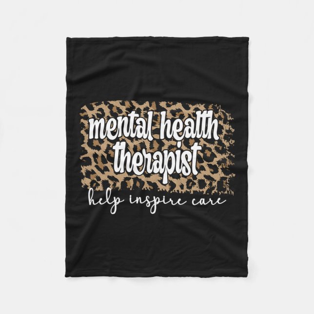 Cobertor De Velo Terapia de Saúde Mental Terapêutica (Frente)