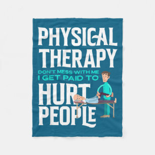 Cobertor De Velo Terapia Física Therast Terapia Física Engraçado Fí