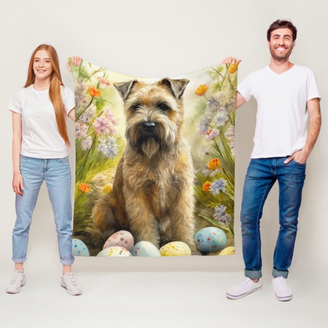Cobertor De Velo Térmita Wheaten com Ovos de Páscoa Feriado  (In Situ)